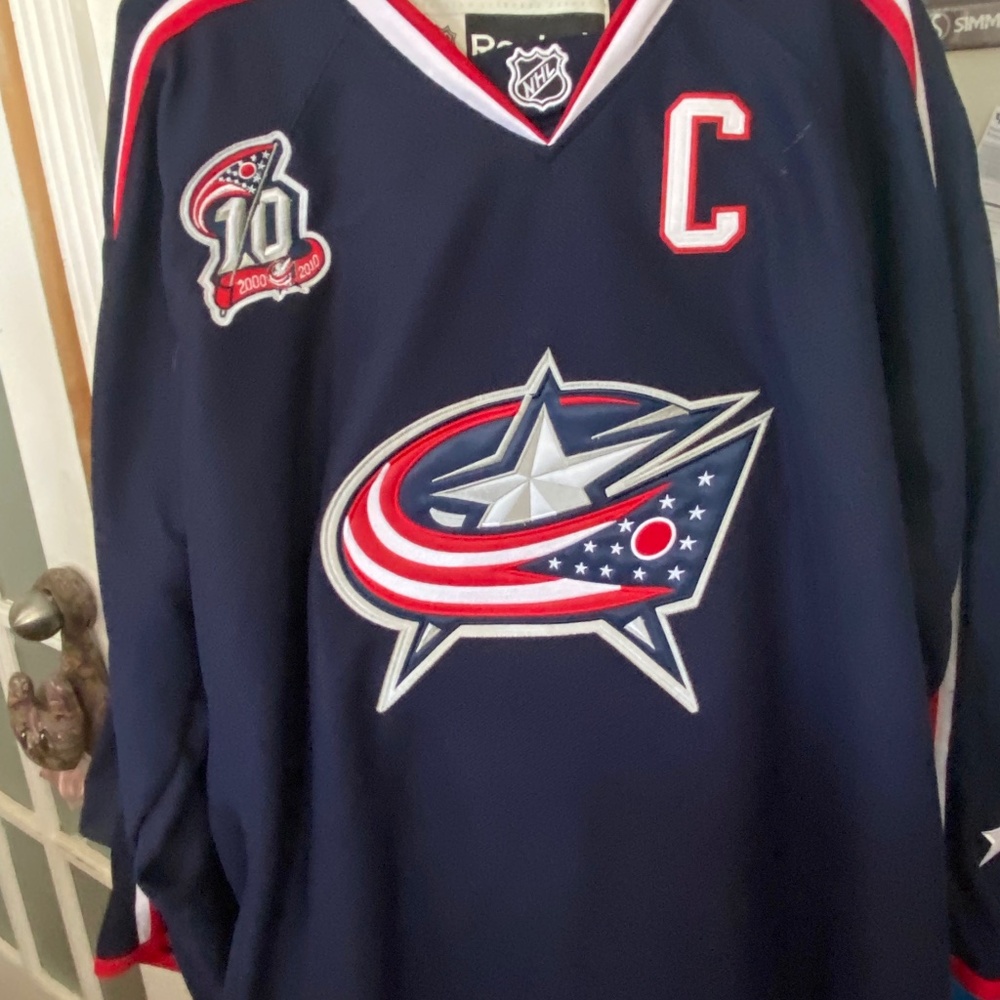 Rick Nash Columbus Blue Jackets Signed Captain’s Jersey